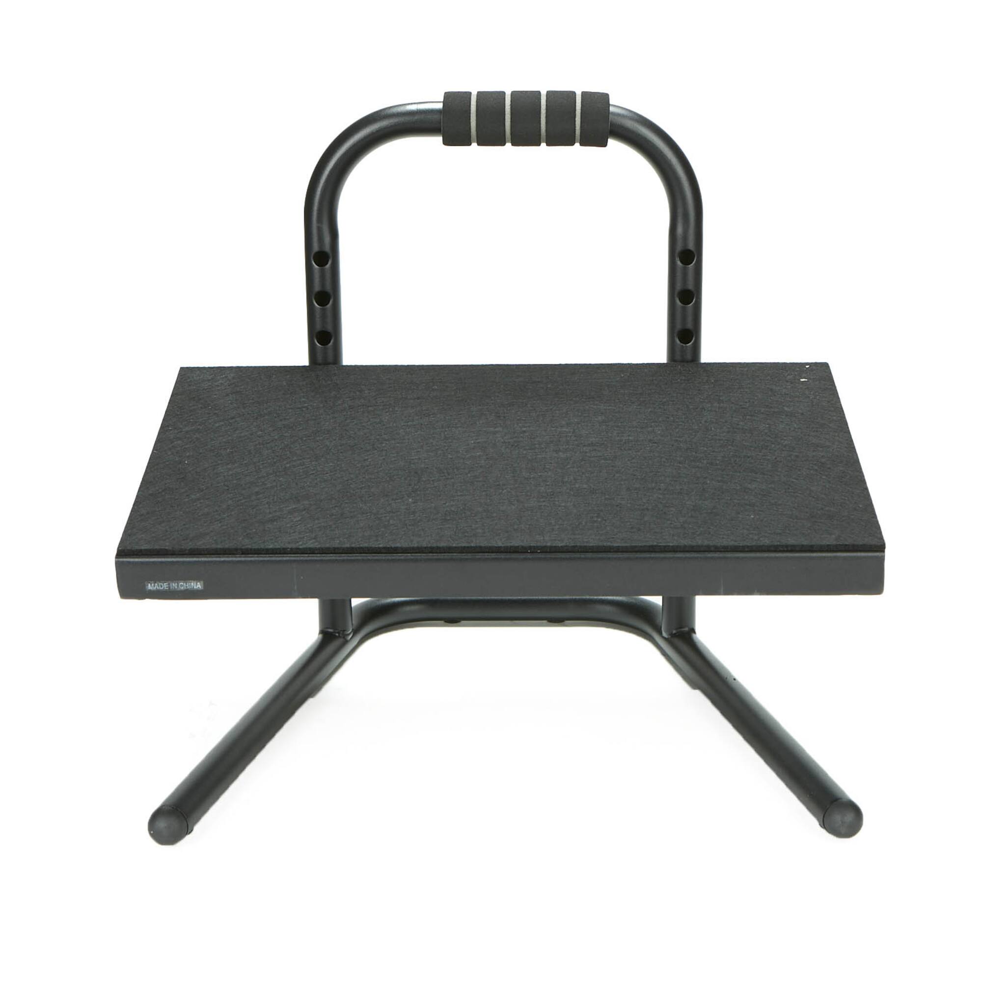 Mind Reader Black Ergonomic Foot Rest